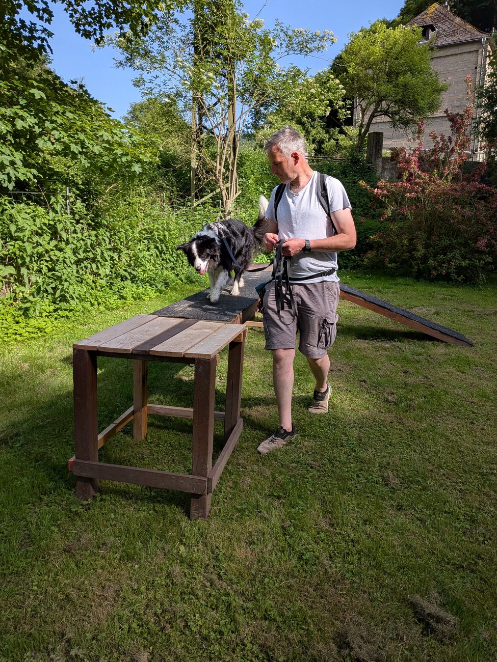 Körperarbeit am Balken